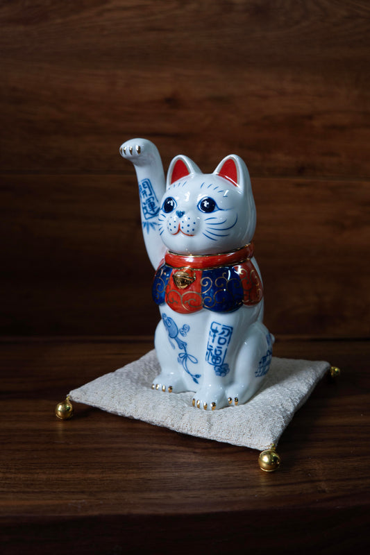 招財貓座墊 12x12cm