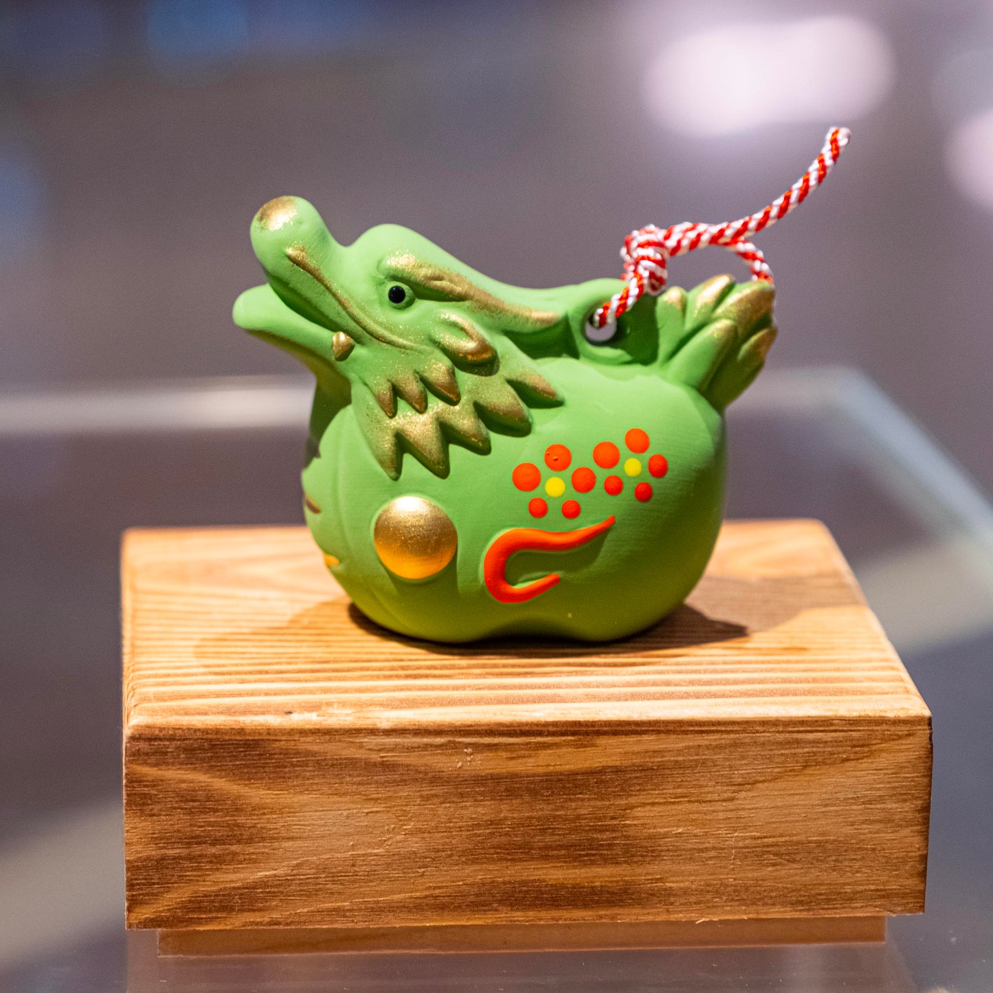 土玲款 陶瓷龍擺設-日本製