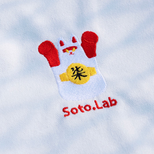 刺繡環保袋-暴力貓