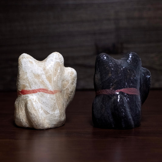 日本手捏招財貓