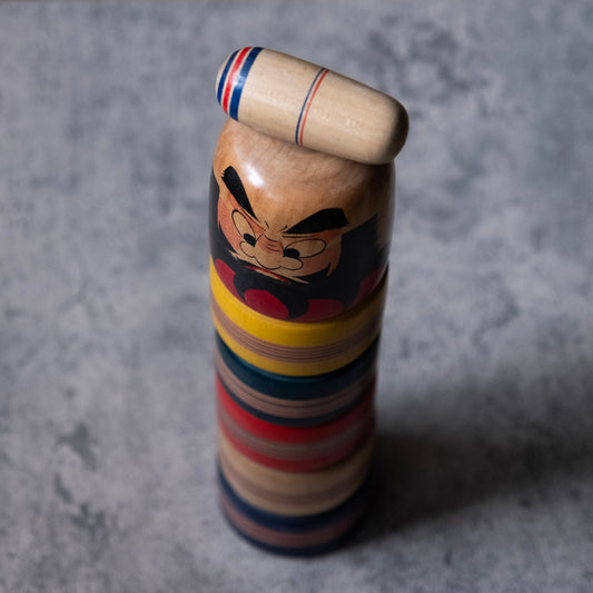 日本民藝玩具 巨型達摩塔