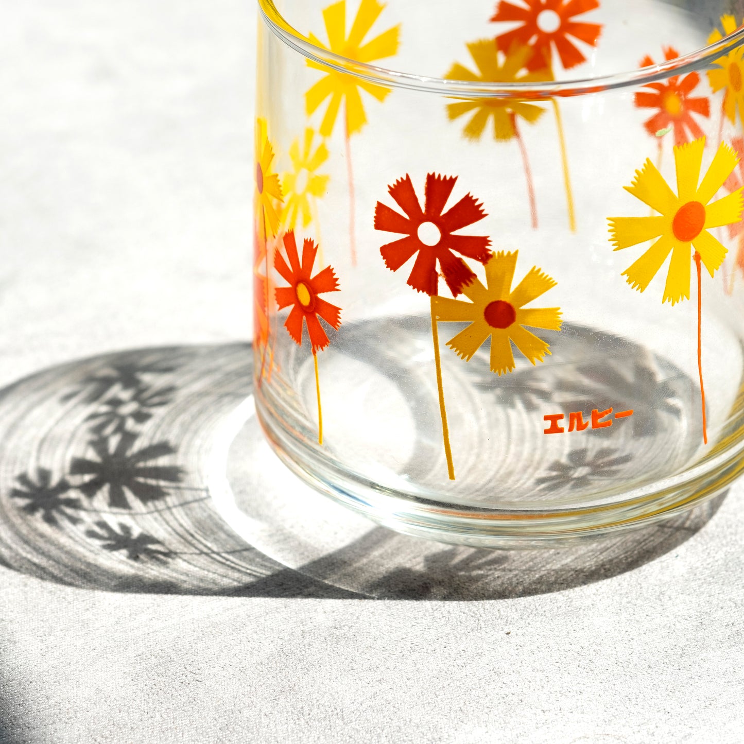 ADERIA石塚硝子花花杯